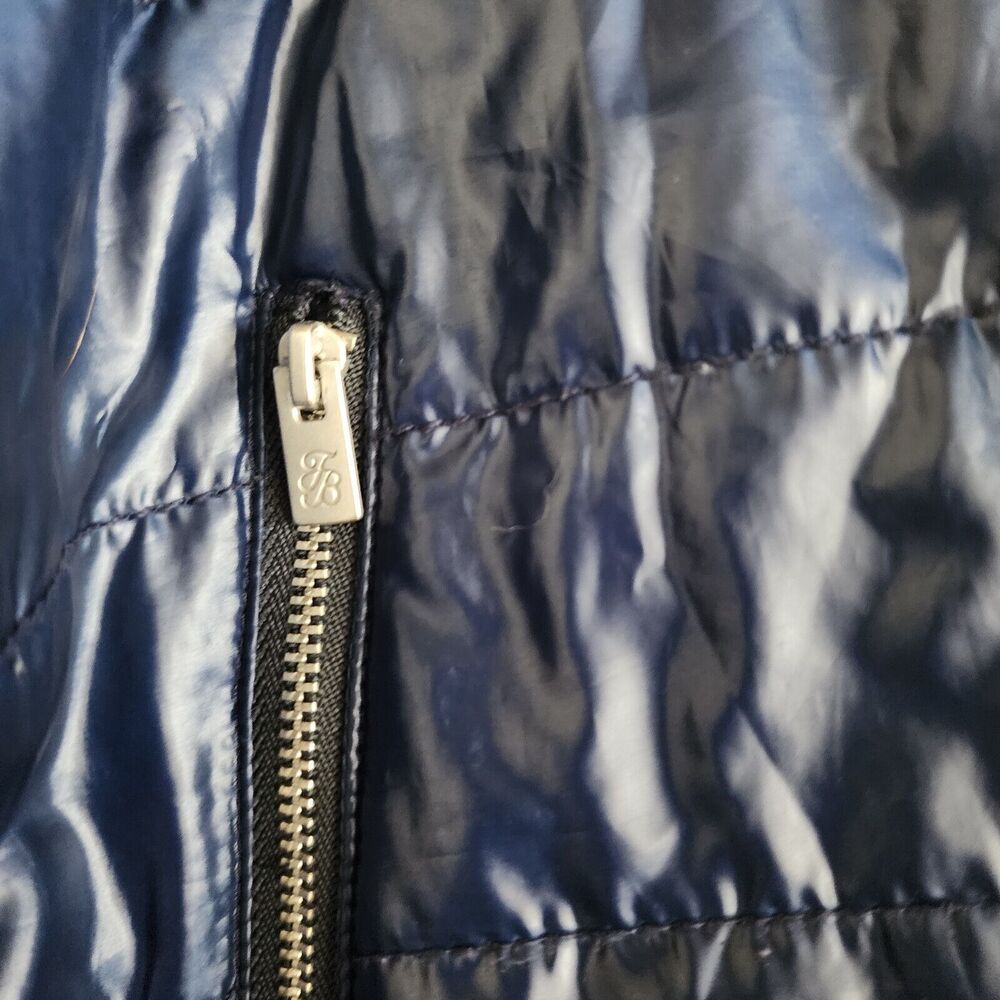 Tommy Bahama Aruba Quilted Full-Zip Jacket Womens Size S/P Navy Blue TW515525 - Picture 7 of 12